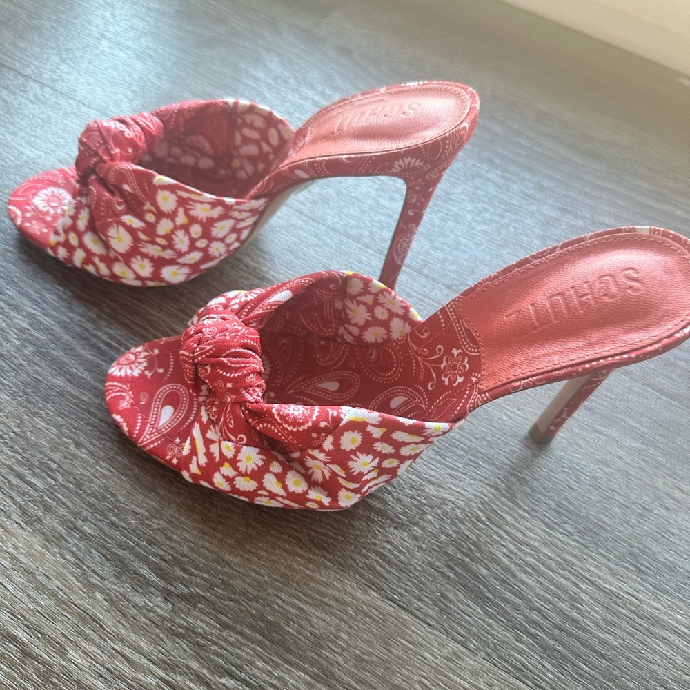 Lenie Bandana Knotted Slide Sandals
